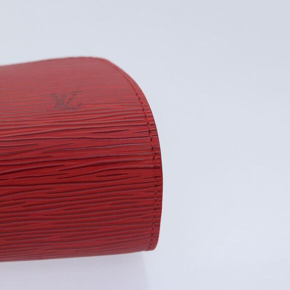 Louis Vuitton Dauphine Red Leather Clutch Bag (Pre-Owned) - Picture 8 of 16